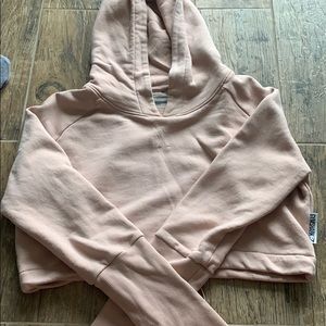 Gymshark Slounge Drawcord Hoodie - Blush Nude